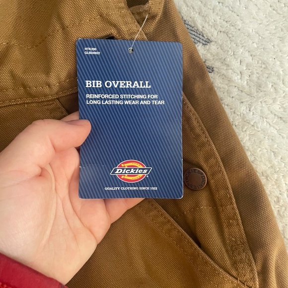 Kids Duck Overalls Dickies Large Brown - Picture 5 of 5